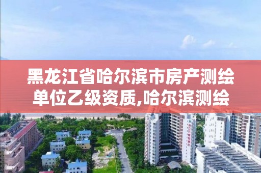 黑龍江省哈爾濱市房產測繪單位乙級資質,哈爾濱測繪局屬于什么單位