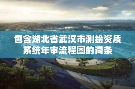 包含湖北省武漢市測繪資質系統年審流程圖的詞條