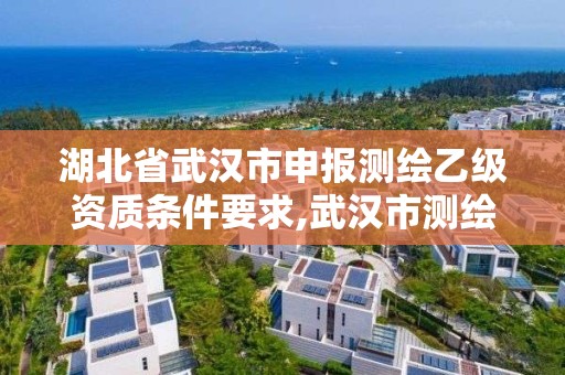 湖北省武漢市申報測繪乙級資質條件要求,武漢市測繪工程技術規定。