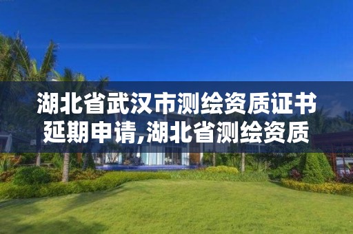 湖北省武漢市測繪資質證書延期申請,湖北省測繪資質延期公告。