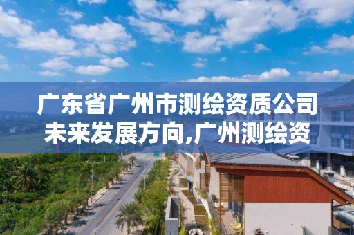 廣東省廣州市測繪資質公司未來發展方向,廣州測繪資質代辦。