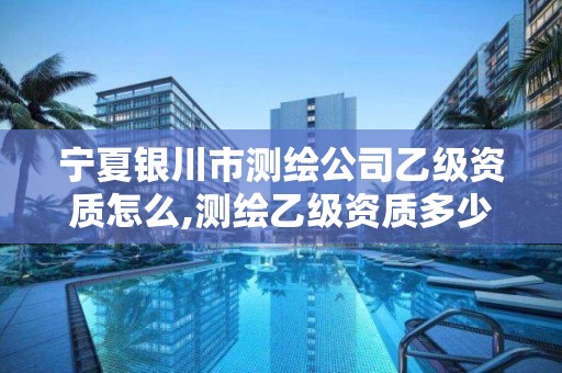 寧夏銀川市測繪公司乙級資質怎么,測繪乙級資質多少錢。