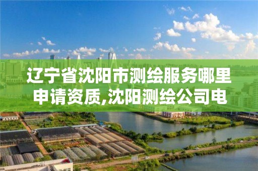 遼寧省沈陽市測繪服務哪里申請資質,沈陽測繪公司電話