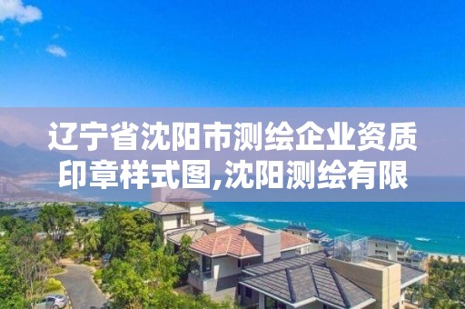 遼寧省沈陽市測繪企業資質印章樣式圖,沈陽測繪有限公司。