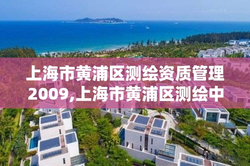 上海市黃浦區測繪資質管理2009,上海市黃浦區測繪中心