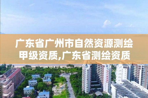 廣東省廣州市自然資源測繪甲級資質(zhì),廣東省測繪資質(zhì)單位名單。