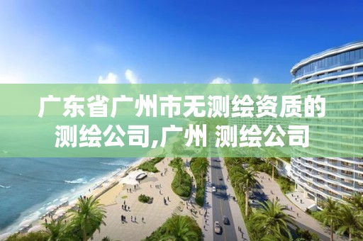 廣東省廣州市無(wú)測(cè)繪資質(zhì)的測(cè)繪公司,廣州 測(cè)繪公司