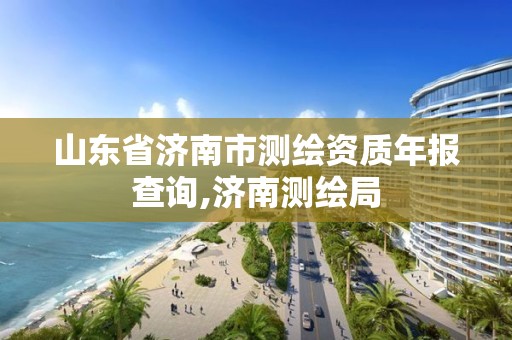 山東省濟南市測繪資質年報查詢,濟南測繪局