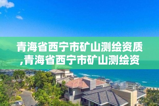 青海省西寧市礦山測繪資質,青海省西寧市礦山測繪資質企業名單