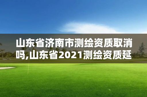 山東省濟南市測繪資質取消嗎,山東省2021測繪資質延期公告