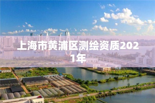 上海市黃浦區測繪資質2021年