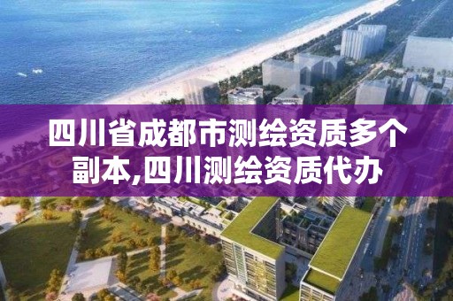 四川省成都市測繪資質多個副本,四川測繪資質代辦