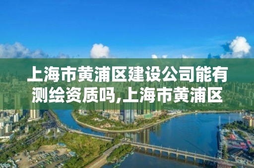 上海市黃浦區建設公司能有測繪資質嗎,上海市黃浦區建設公司能有測繪資質嗎多少錢。