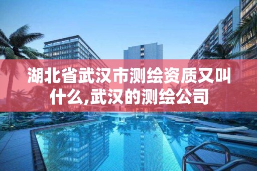 湖北省武漢市測繪資質又叫什么,武漢的測繪公司