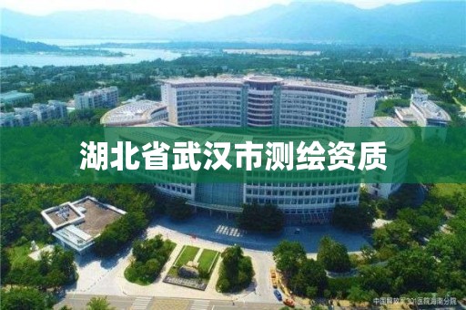 湖北省武漢市測繪資質