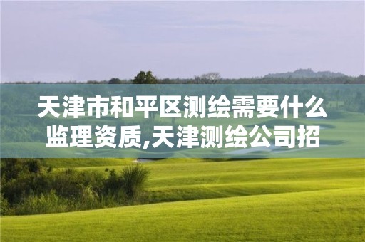 天津市和平區測繪需要什么監理資質,天津測繪公司招聘