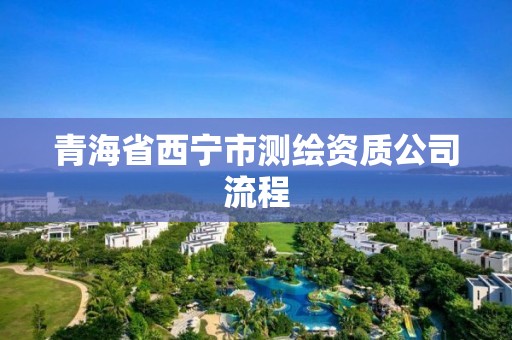 青海省西寧市測繪資質(zhì)公司流程