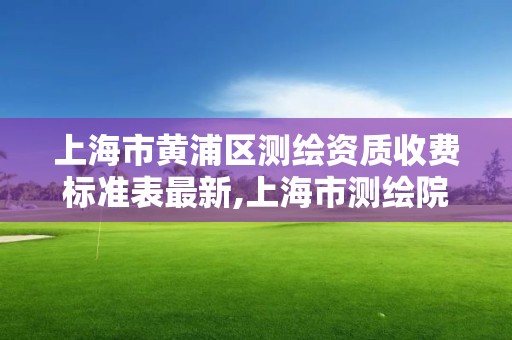 上海市黃浦區測繪資質收費標準表最新,上海市測繪院營業時間。