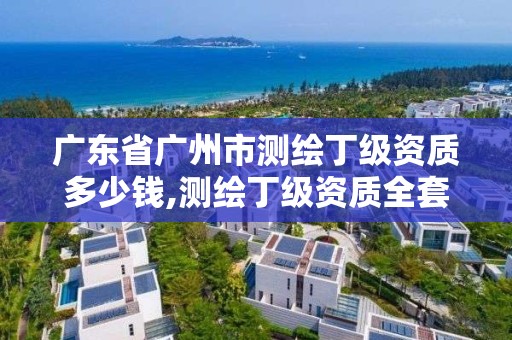 廣東省廣州市測繪丁級資質多少錢,測繪丁級資質全套申請文件