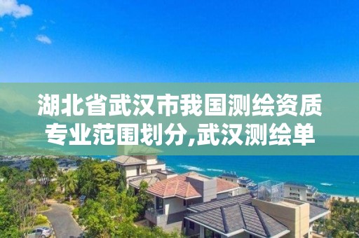 湖北省武漢市我國測繪資質專業范圍劃分,武漢測繪單位