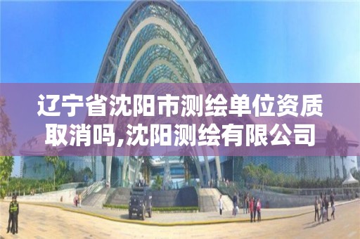 遼寧省沈陽市測繪單位資質取消嗎,沈陽測繪有限公司