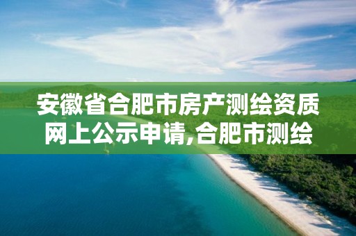 安徽省合肥市房產測繪資質網上公示申請,合肥市測繪局二手房信息。