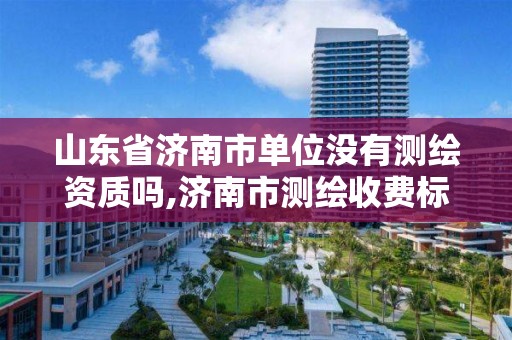 山東省濟南市單位沒有測繪資質嗎,濟南市測繪收費標準