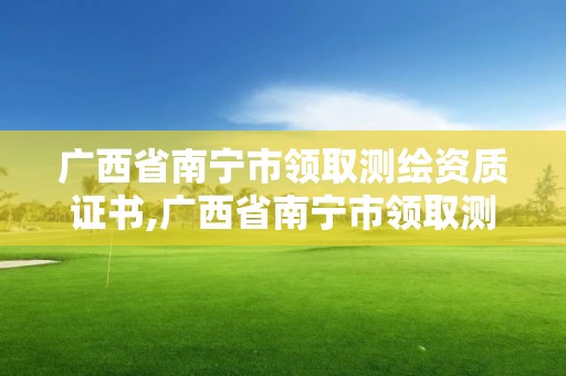 廣西省南寧市領取測繪資質證書,廣西省南寧市領取測繪資質證書需要什么。