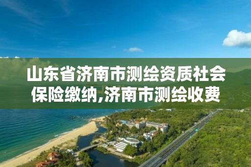 山東省濟南市測繪資質(zhì)社會保險繳納,濟南市測繪收費標準