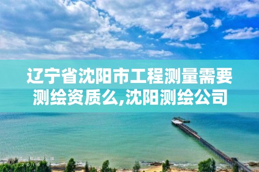 遼寧省沈陽市工程測量需要測繪資質(zhì)么,沈陽測繪公司招聘信息最新招聘