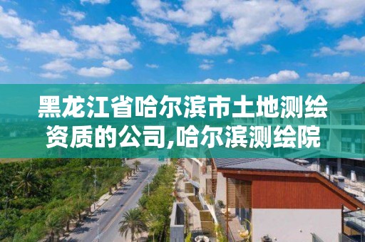 黑龍江省哈爾濱市土地測繪資質的公司,哈爾濱測繪院地址