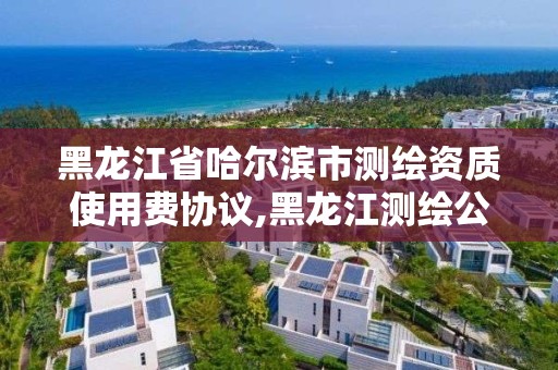 黑龍江省哈爾濱市測繪資質使用費協議,黑龍江測繪公司乙級資質