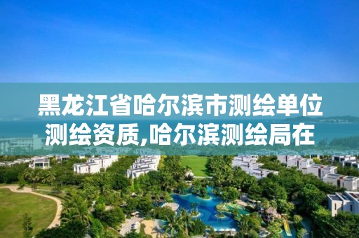 黑龍江省哈爾濱市測繪單位測繪資質(zhì),哈爾濱測繪局在哪