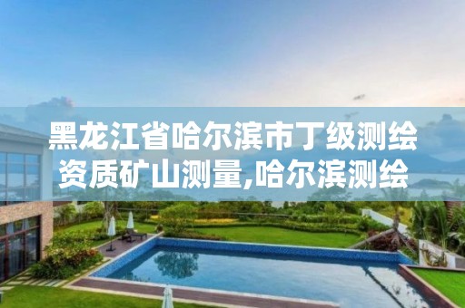 黑龍江省哈爾濱市丁級測繪資質礦山測量,哈爾濱測繪勘察研究院怎么樣