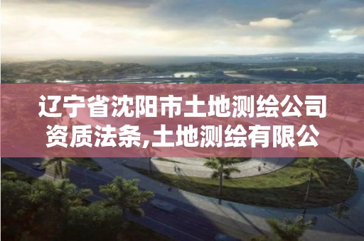 遼寧省沈陽市土地測繪公司資質(zhì)法條,土地測繪有限公司