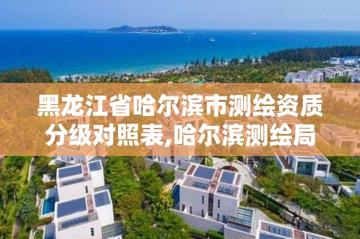 黑龍江省哈爾濱市測繪資質分級對照表,哈爾濱測繪局怎么樣