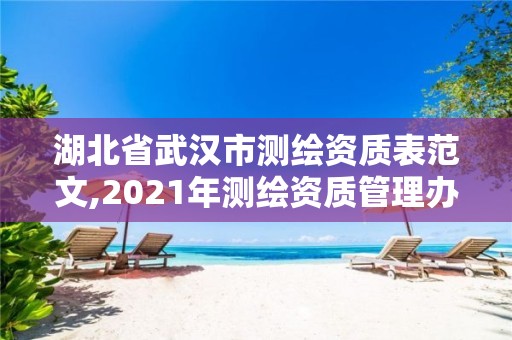 湖北省武漢市測繪資質表范文,2021年測繪資質管理辦法