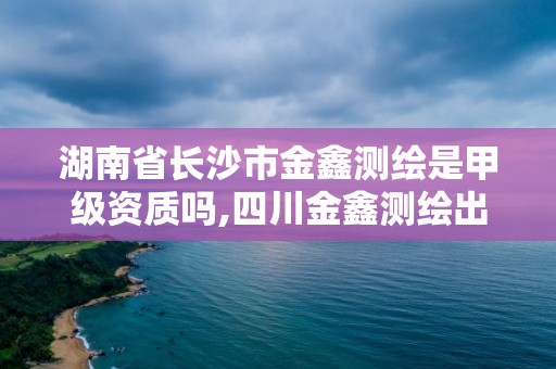 湖南省長沙市金鑫測繪是甲級資質嗎,四川金鑫測繪出名了