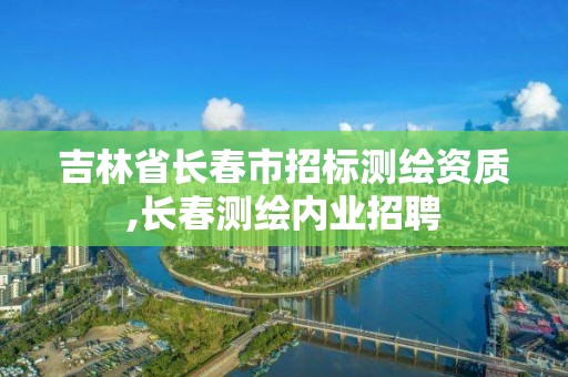 吉林省長春市招標測繪資質,長春測繪內業招聘