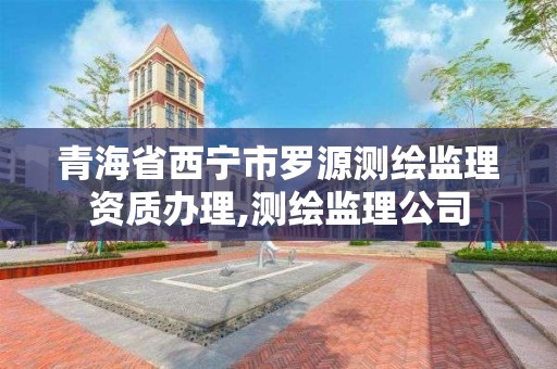 青海省西寧市羅源測繪監理資質辦理,測繪監理公司