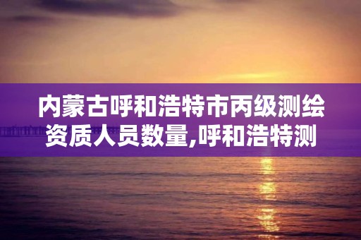 內蒙古呼和浩特市丙級測繪資質人員數量,呼和浩特測繪局屬于什么單位管理