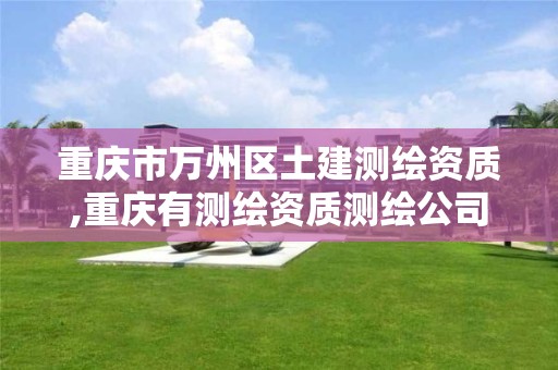 重慶市萬州區土建測繪資質,重慶有測繪資質測繪公司大全