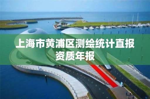 上海市黃浦區測繪統計直報資質年報