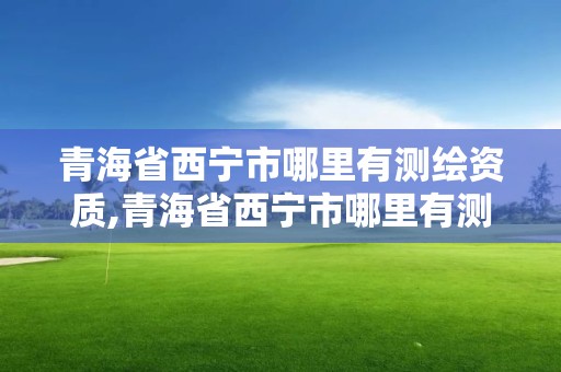 青海省西寧市哪里有測繪資質,青海省西寧市哪里有測繪資質的