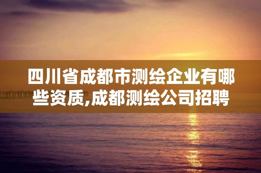 四川省成都市測繪企業有哪些資質,成都測繪公司招聘