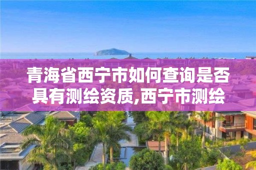 青海省西寧市如何查詢是否具有測繪資質(zhì),西寧市測繪院在哪里