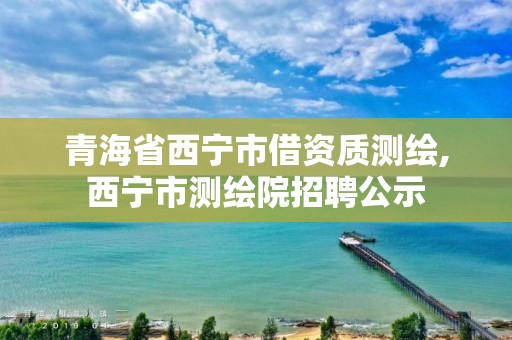 青海省西寧市借資質測繪,西寧市測繪院招聘公示