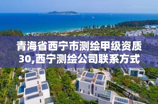 青海省西寧市測繪甲級資質(zhì)30,西寧測繪公司聯(lián)系方式