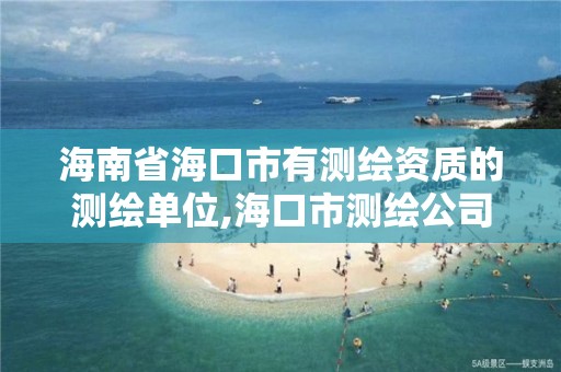 海南省海口市有測繪資質的測繪單位,海口市測繪公司