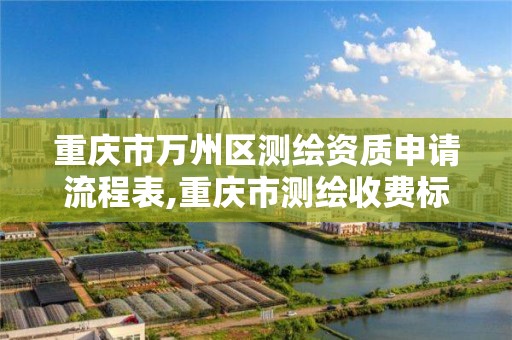 重慶市萬州區測繪資質申請流程表,重慶市測繪收費標準